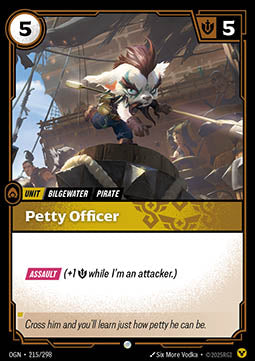 Petty Officer OGN-215 Common Near Mint Englisch