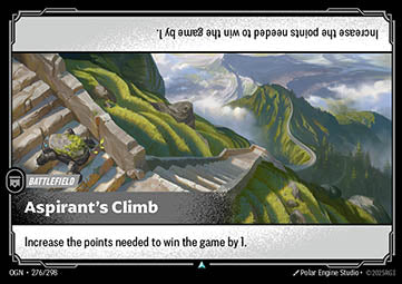 Aspirant's Climb OGN-276 Uncommon Near Mint Englisch