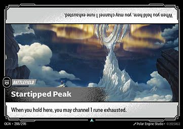 Startipped Peak OGN-288 Uncommon Near Mint Englisch