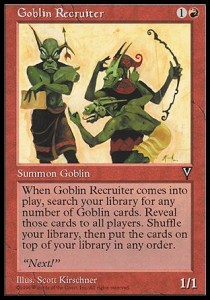 Goblin Recruiter VIS- Uncommon Good Englisch