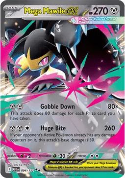 Mega Flunkifer ex MEG-094 Double Rare Excellent Deutsch