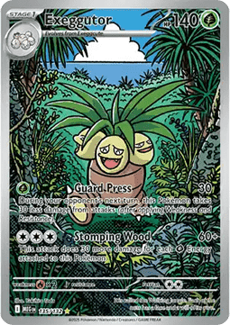 Exeggutor MEG-135 Illustration Rare Near Mint Englisch