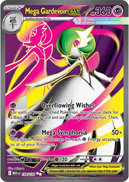 Mega Gardevoir ex MEG-159 Ultra Rare Near Mint Englisch