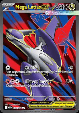 Mega Latias ex MEG-163 Ultra Rare Near Mint Deutsch