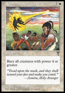 Retribution of the Meek VIS- Rare Light Played Englisch