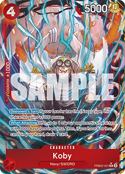 Koby (PRB02-001) (V.2) PRB02 Alternate Art Near Mint Englisch