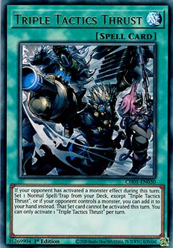 Stoß der drei Taktiken CH01-DE030 Ultra Rare Near Mint Deutsch 1. Auflage
