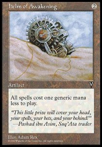 Helm of Awakening VIS- Uncommon Light Played Englisch