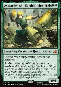 Avatar Kyoshi, Earthbender (V.1) TLE-130 Mythic Near Mint Englisch