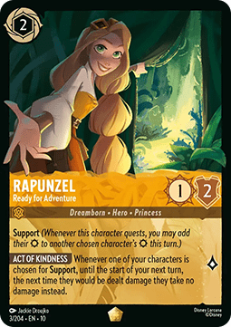 Rapunzel - Bereit für Abenteuer 10WHI-003 Legendary Near Mint Deutsch