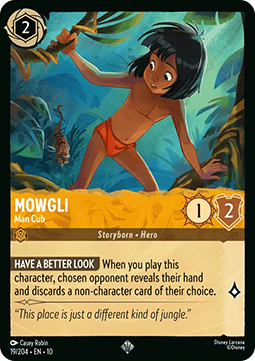 Mogli - Menschenkind 10WHI-019 Super Rare Near Mint Deutsch Foil