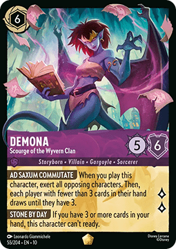 Demona - Peinigerin des Wyvern-Clans 10WHI-055 Legendary Near Mint Deutsch Foil