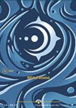 Mind Rune OGNX-089b Showcase Excellent Englisch Foil
