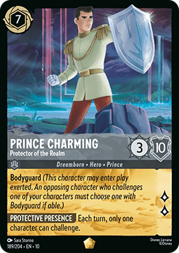 Prinz Charming - Beschützer des Königreichs 10WHI-189 Legendary Near Mint Deutsch Foil