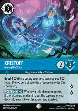 Kristoff - Baut die Ruinen ab (V.2) 10WHI-218 Epic Excellent Deutsch Foil