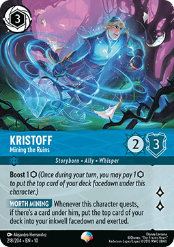 Kristoff - Baut die Ruinen ab (V.2) 10WHI-218 Epic Near Mint Deutsch Foil