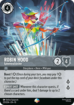 Robin Hood - Flüchtiger Bogenschütze (V.2) 10WHI-221 Epic Boosterfrisch Deutsch Foil