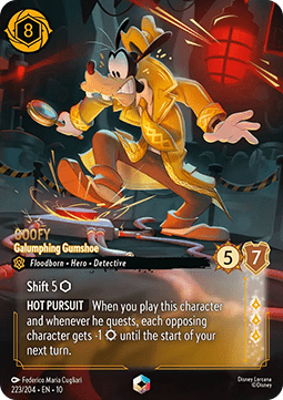 Goofy - Stolzierender Schnüffler 10WHI-223 Enchanted Near Mint Deutsch Foil