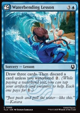Waterbending Lesson TLA-80 Common Near Mint Englisch