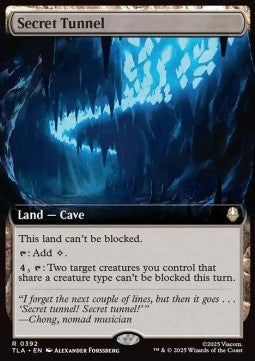 Secret Tunnel XTLA-392 Rare Near Mint Englisch Foil