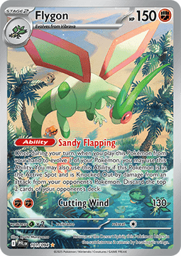 Flygon PFL-101 Illustration Rare Near Mint Englisch