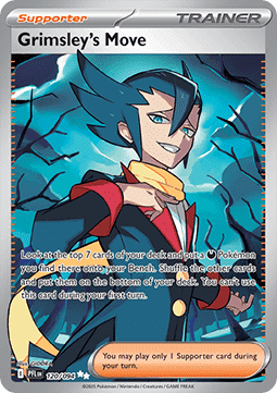 Grimsley's Move PFL-120 Ultra Rare Near Mint Englisch