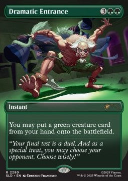 Dramatic Entrance SLDTLA-2290 Rare Near Mint Englisch Foil