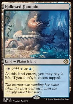Hallowed Fountain ECL-265 Rare Excellent Englisch Foil