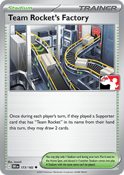 Team Rockets Fabrik PPS8-DRI 173 Prize Pack Series Near Mint Deutsch