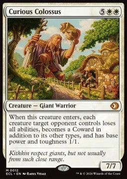 Curious Colossus ECL-12 Mythic Near Mint Englisch