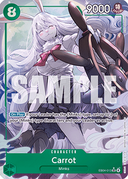 Carrot (EB04-013) (V.2) OP14 Alternate Art Near Mint Englisch
