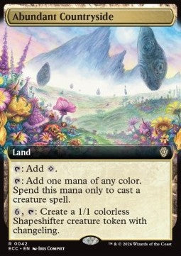 Abundant Countryside XECC-42 Rare Near Mint Deutsch