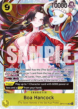 Boa Hancock (OP14-112) (V.1) OP14 Super Rare Excellent Englisch