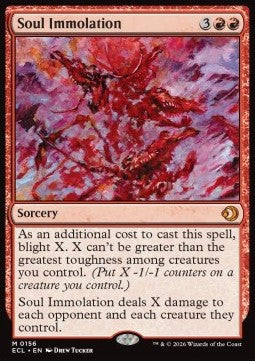 Soul Immolation ECL-156 Mythic Near Mint Englisch