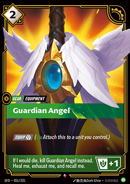 Guardian Angel SFD-051 Rare Near Mint Englisch Foil