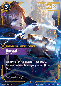 Ezreal, Prodigy (V.1) SFD-149 Epic Near Mint Englisch Foil