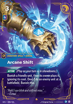 Arcane Shift SFD-200 Epic Near Mint Englisch Foil