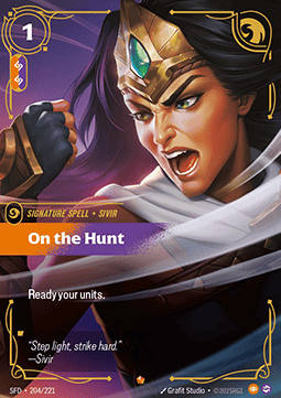 On the Hunt SFD-204 Epic Near Mint Englisch Foil