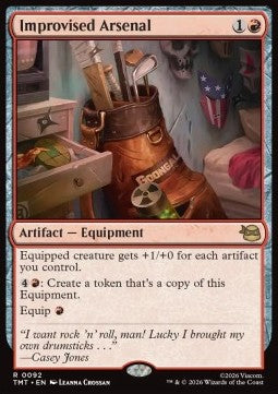 Improvised Arsenal TMT-92 Rare Near Mint Englisch Foil