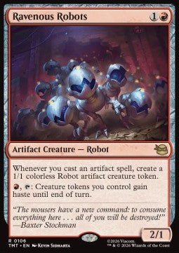 Ravenous Robots TMT-106 Rare Near Mint Englisch Foil