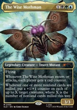The Wise Mothman SLDR-2455 Mythic Near Mint Englisch Foil