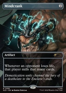 Mindcrank SLDR-2456 Rare Good Englisch Foil