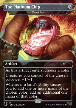 Caged Sun SLDR-2461 Rare Excellent Englisch Foil