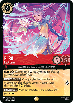 Elsa - Eiskünstlerin 11WSP-123 Legendary NM Deutsch