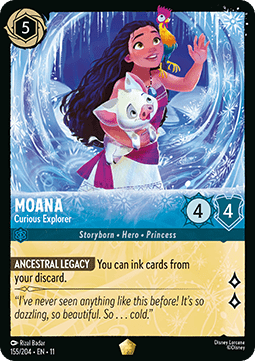 Vaiana - Neugierige Entdeckerin 11WSP-155 Legendary NM Deutsch