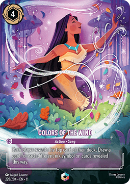 Das Farbenspiel des Winds 11WSP-228 Enchanted Near Mint Deutsch Foil
