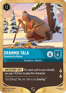 Gramma Tala - Naturverbunden PR3-28 Promo Near Mint Deutsch Foil