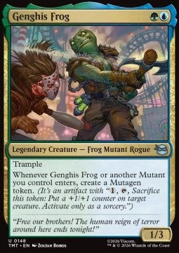 Genghis Frog TMT-148 Uncommon Near Mint Englisch Foil