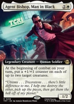 Agent Bishop, Man in Black XTMT-258 Rare Near Mint Englisch Foil