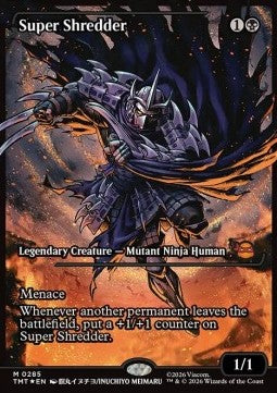 Super Shredder (V.2) XTMT-285 Mythic Near Mint Englisch Foil